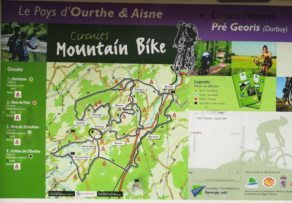 Mountainbike routes